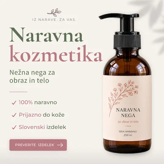 Primer Facebook in Instagram objave za trgovino z izpostavljenim izdelkom.