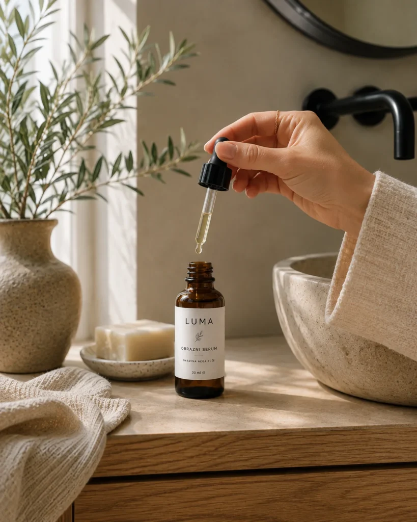Serum - lifestyle fotografija.